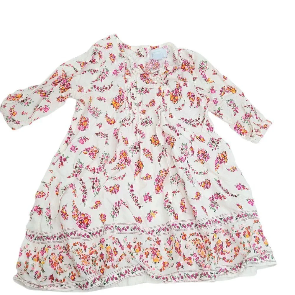 Old Navy Set of 2 Floral Boho Spring Summer Dress 4T